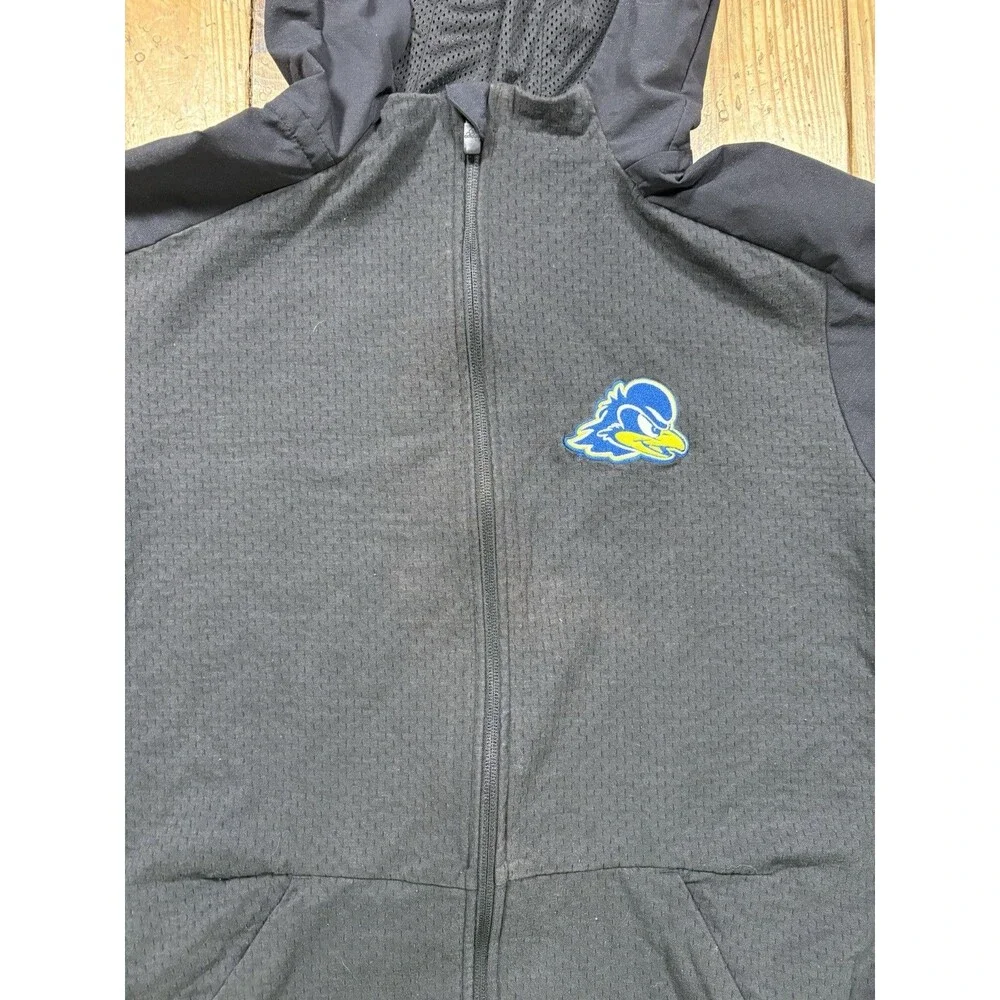 Adidas Delaware.University Fighting Hens Men’s sz Large Hoodie Jacket Team Issue